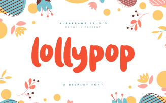 Lollypop - Playful Display Font