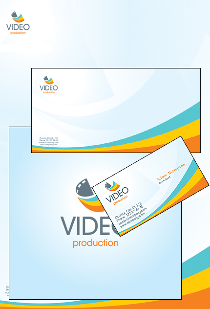 Video Lab Corporate Identity Template Vector Corporate Identity preview