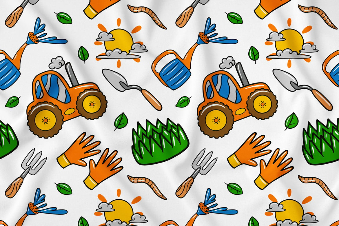 Kit Graphique #323021 Agriculture Pattern Divers Modles Web - Logo template Preview