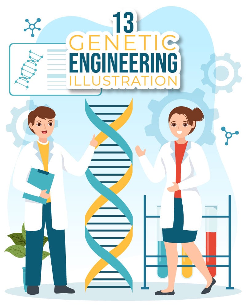 Kit Graphique #323072 Genetic Engineering Divers Modles Web - Logo template Preview