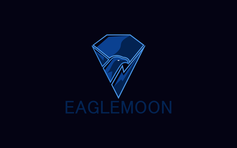 DIAMOND EAGLE LOGO TEMPLATE Logo Template