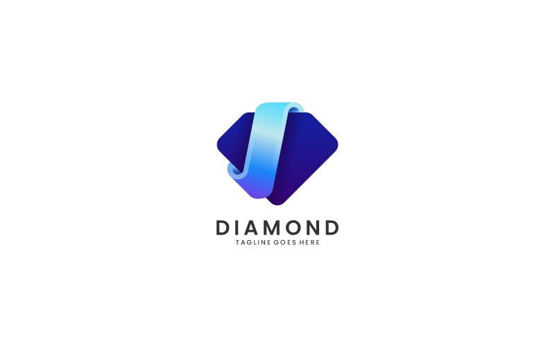 Diamond Gradient Logo Style 2 Logo Template