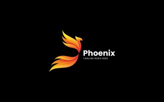 Phoenix Gradient Logo Design 7
