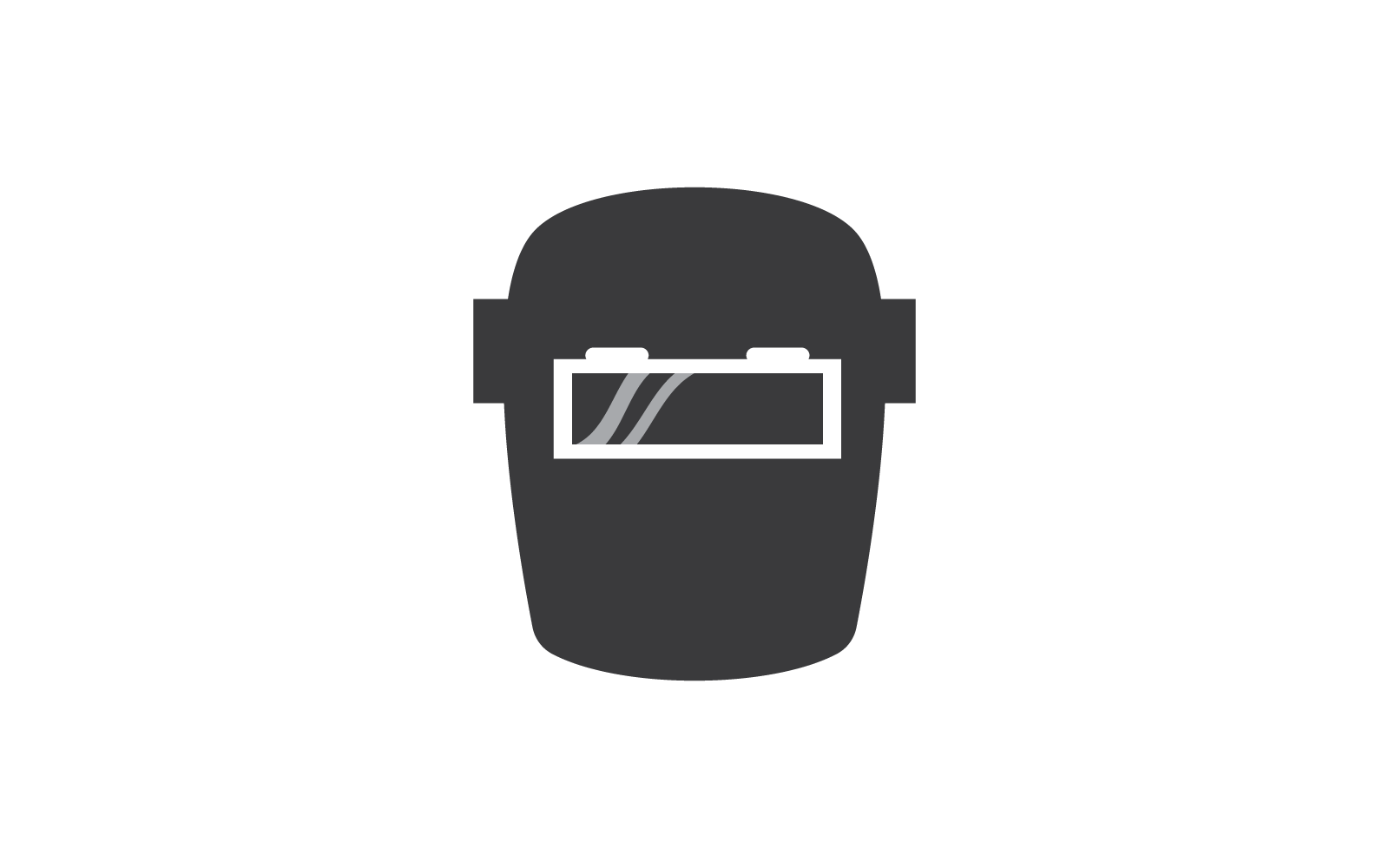 Plantilla de vector de ilustración de logotipo de máscara de soldadura