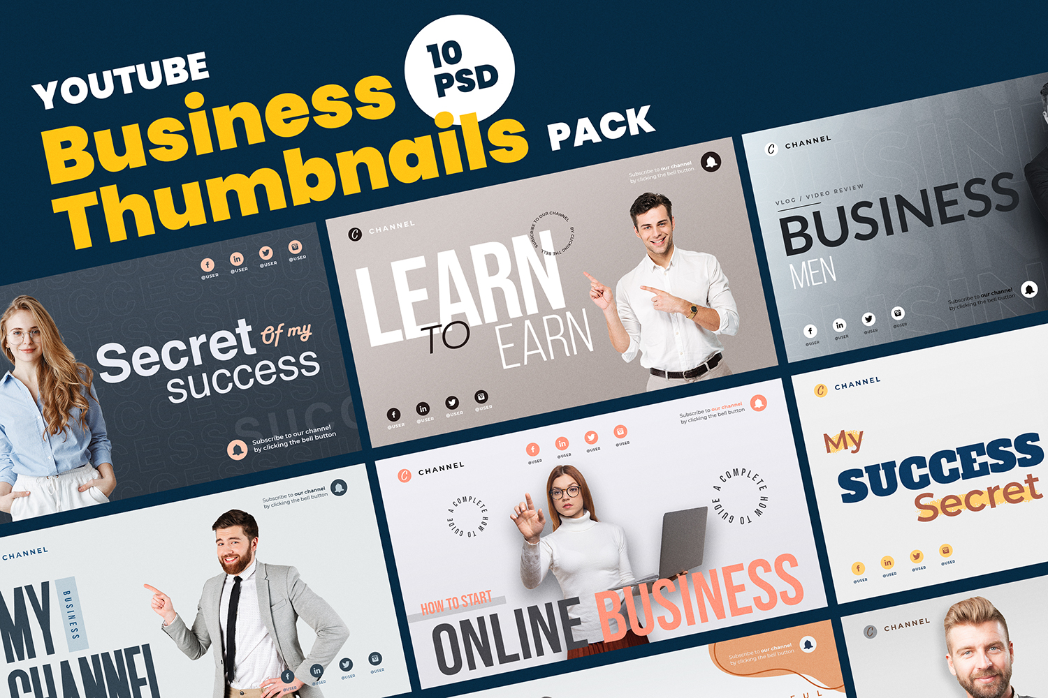 Template #323145 Banner Business Webdesign Template - Logo template Preview