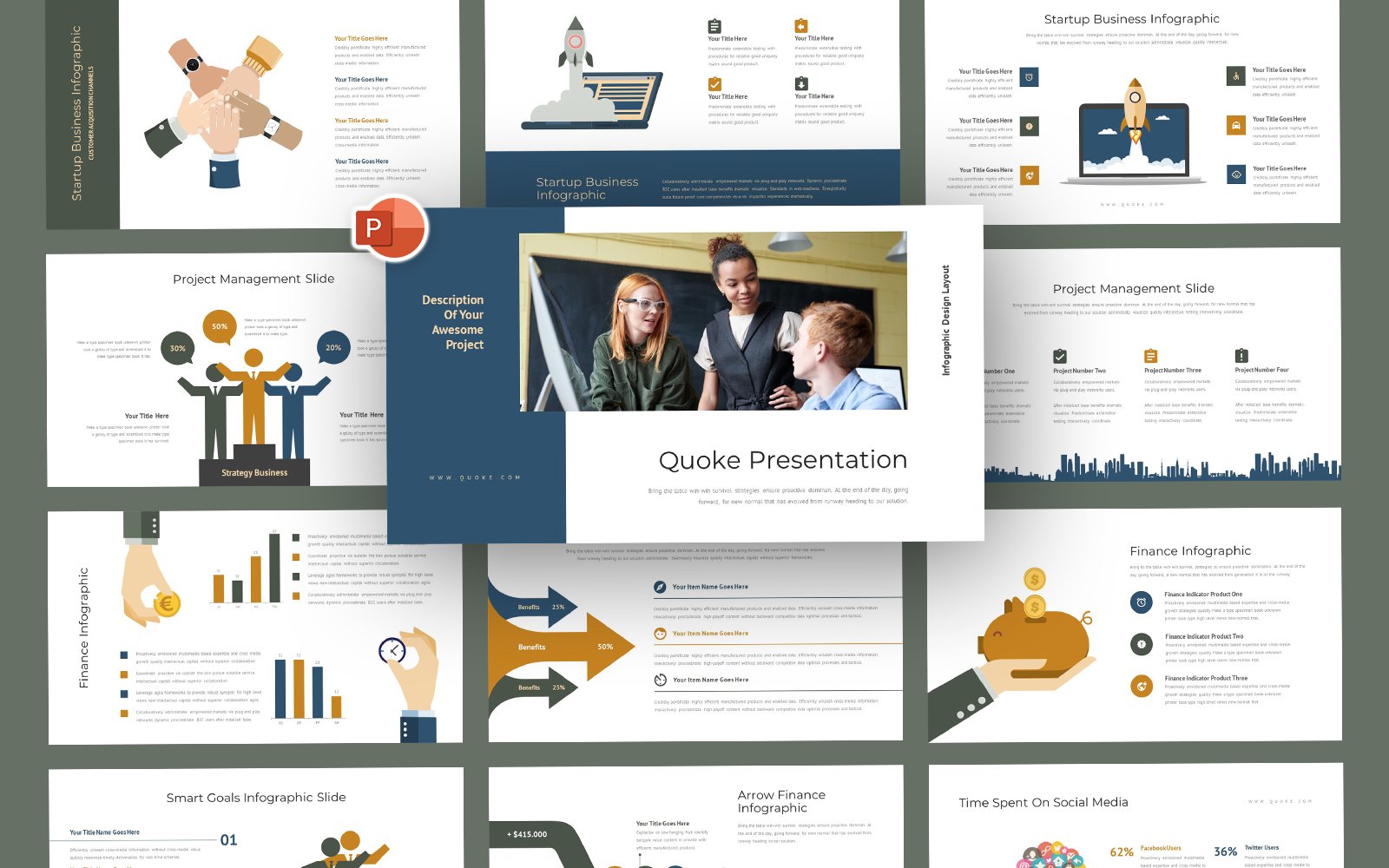 Template #323179 Business Consulting Webdesign Template - Logo template Preview