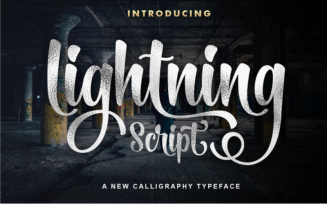 Lightning Script Font FREE