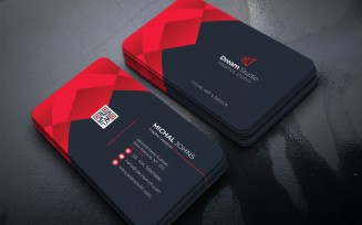 Personal or Office Business Card Template v.171
