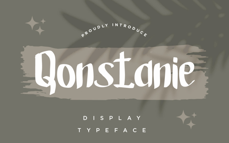 Qonstanie - Modern Display Fonts