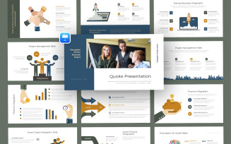 Quoke Business Infographic Keynote Template