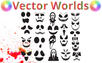 Ghost Face svg, Horror svg, Funny svg, Kids, Mask, SVG, ai, pdf, eps, svg, dxf, png, Vector