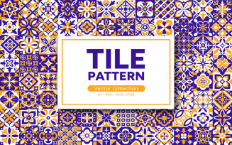 Tile Pattern Element Illustration
