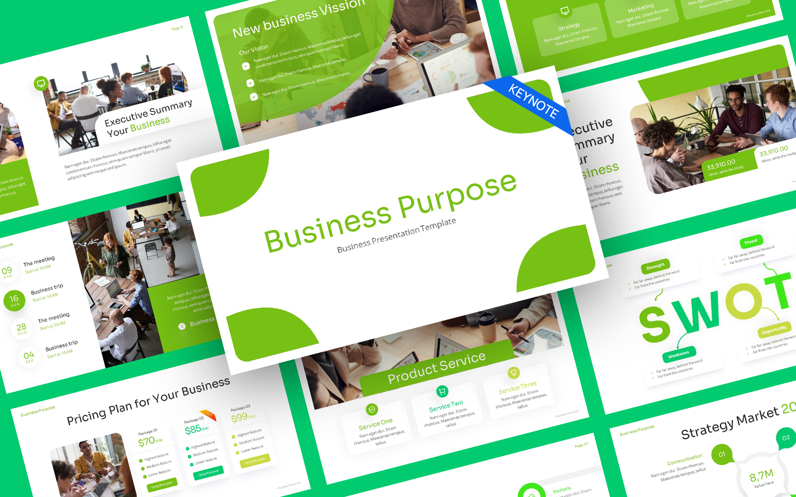 Template #323333 Business Plan Webdesign Template - Logo template Preview