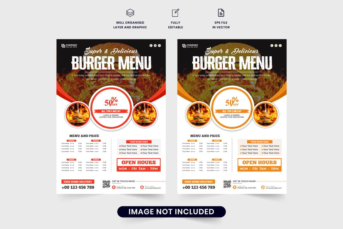 Kit Graphique #323362 Alimentation Et Divers Modles Web - Logo template Preview