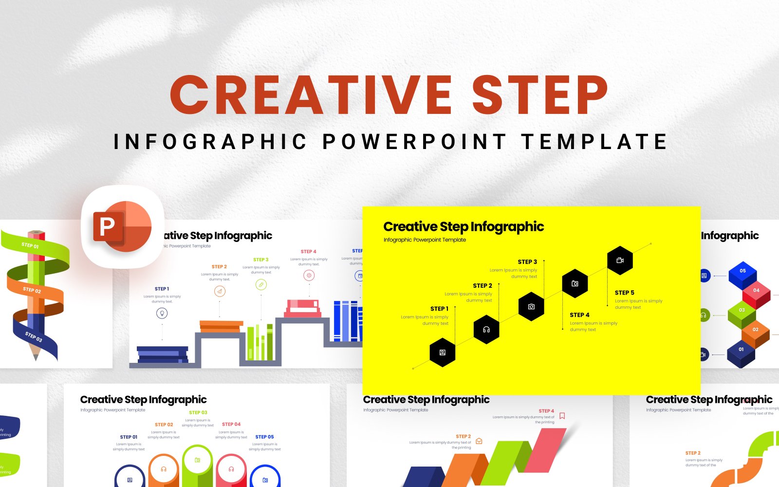 Template #323370 Step Circle Webdesign Template - Logo template Preview