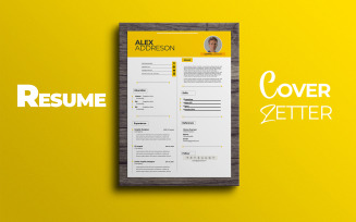 Resume Template Cover letter Template Professional Resume