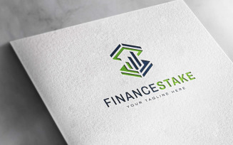 Finance Stake Logo or Financial Logo