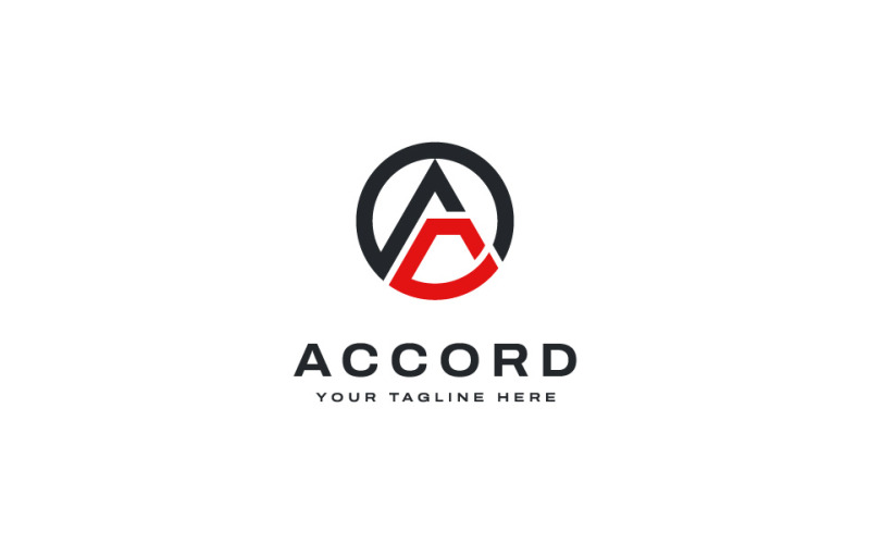 Letter A Logo Accord Logo Logo Template