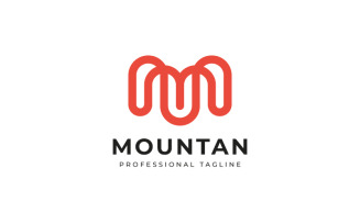 Letter M Monogram Logo Design