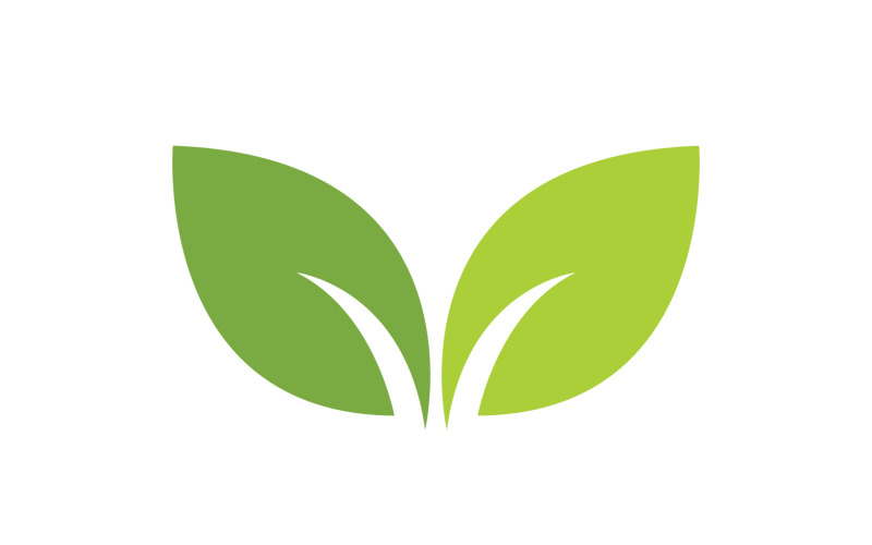 Leaf green ecology nature leaf tree v22 Logo Template