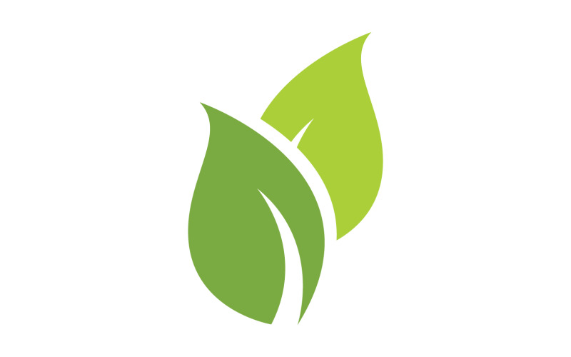 Leaf green ecology nature leaf tree v25 Logo Template