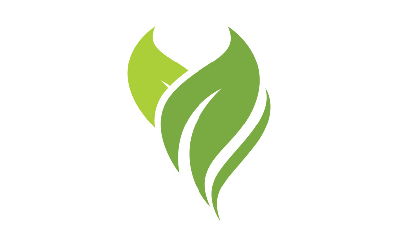 Leaf green ecology nature leaf tree v2 Logo Template