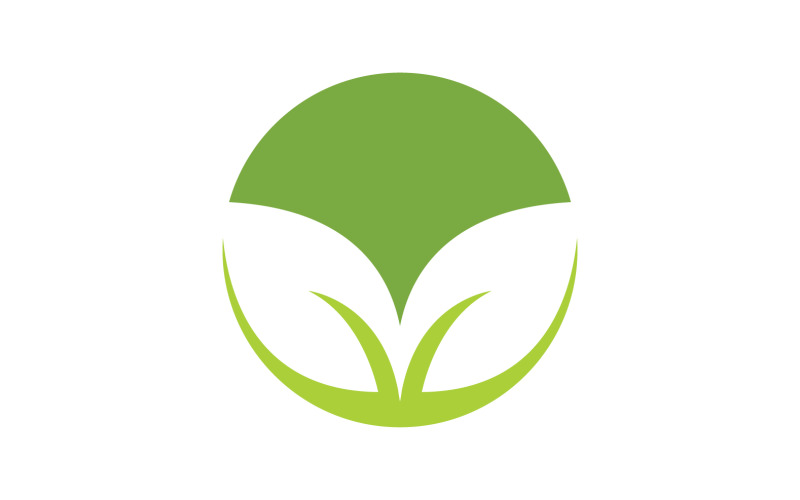 Leaf green ecology nature leaf tree v30 Logo Template