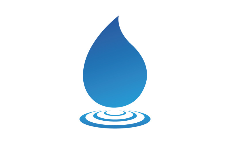 Waterdrop fresh nature energy logo v10 Logo Template