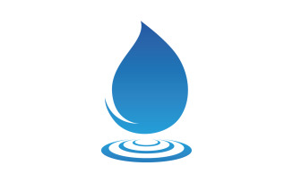 Waterdrop fresh nature energy logo v12