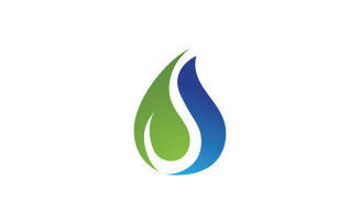 Waterdrop fresh nature energy logo v19