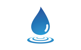 Waterdrop fresh nature energy logo v1