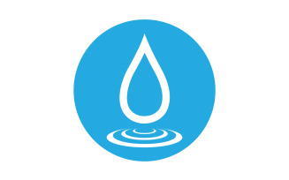 Waterdrop fresh nature energy logo v25