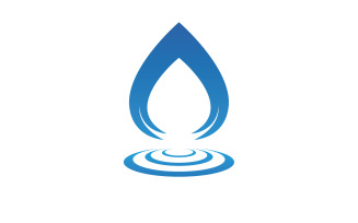 Waterdrop fresh nature energy logo v28