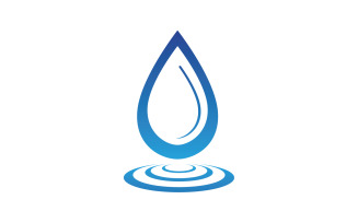 Waterdrop fresh nature energy logo v3