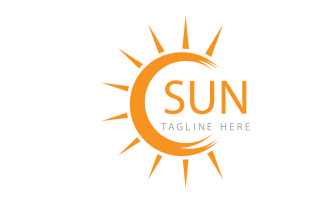 Sun and swosh logo energy v2