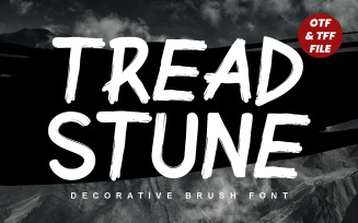 Treadstune - Decorative Font