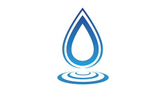 Waterdrop fresh nature energy logo v29
