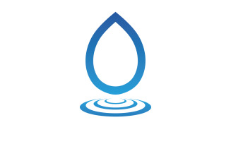Waterdrop fresh nature energy logo v32