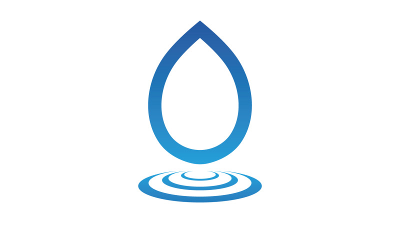 Waterdrop fresh nature energy logo v32 Logo Template