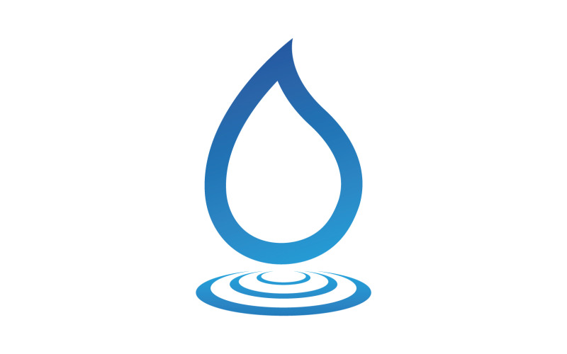 Waterdrop fresh nature energy logo v33 Logo Template