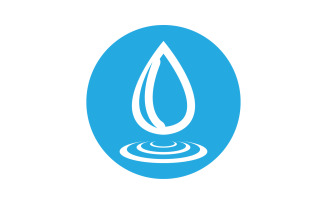 Waterdrop fresh nature energy logo v35