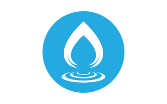 Waterdrop fresh nature energy logo v36