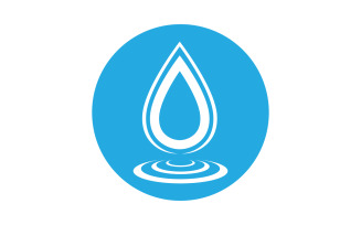 Waterdrop fresh nature energy logo v37
