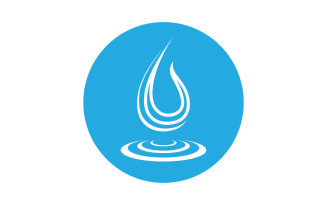 Waterdrop fresh nature energy logo v38