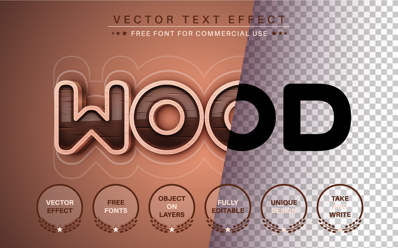 Template #324020 Effect Font Webdesign Template - Logo template Preview
