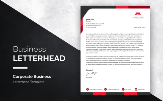 Michael Smith - Corporate Business Letterhead Template