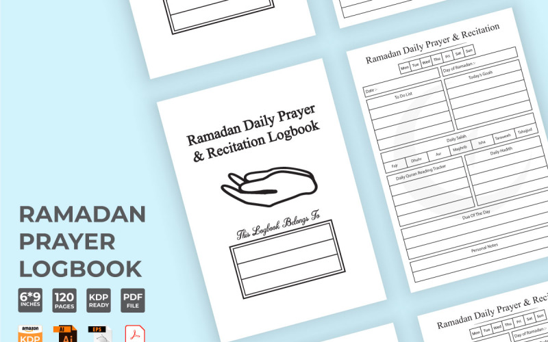 Ramadan Daily Prayer and Recitation Planner