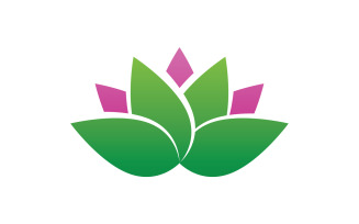 Flower lotus beauthy meditation yoga symbol v11