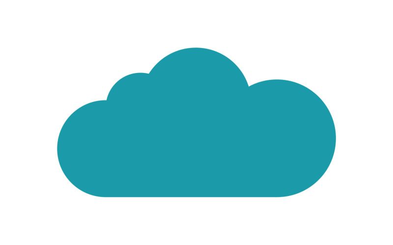 Cloud blue sky element design for logo company v17 Logo Template