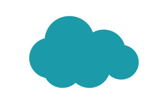 Cloud blue sky element design for logo company v21